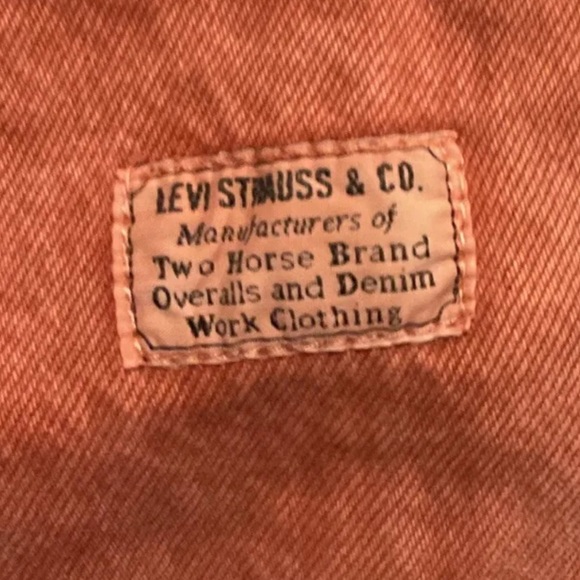 Levi’s Women’s Vintage Denim Overalls Brown Sz S NWT - Picture 11 of 12